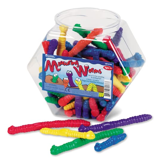 Learning Resources Measuring Worms, 72ct.